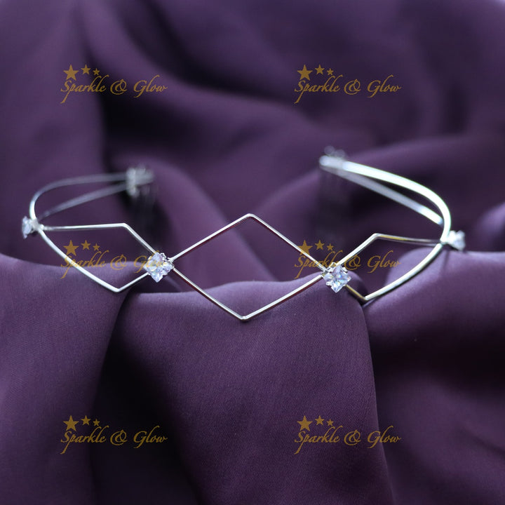 Elegant Crystal Hair Band for Weddings & Festive Events