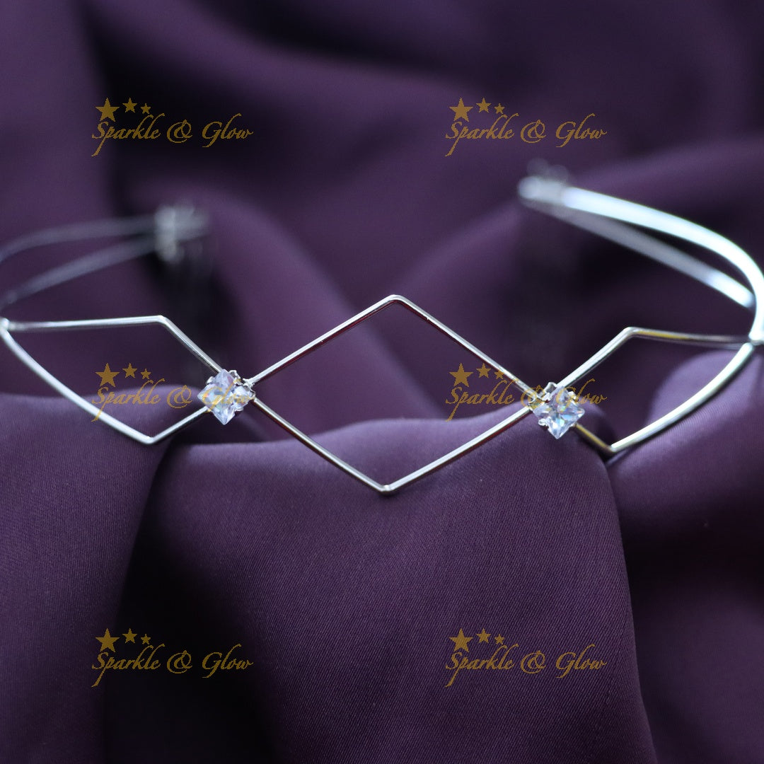 Elegant Crystal Hair Band for Weddings & Festive Events