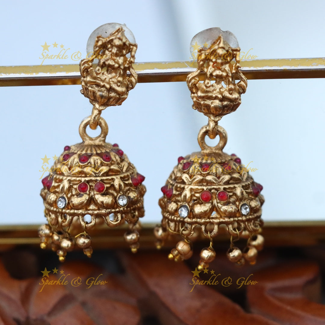 Exquisite Gold Plated Bridal Necklace Set for Weddings