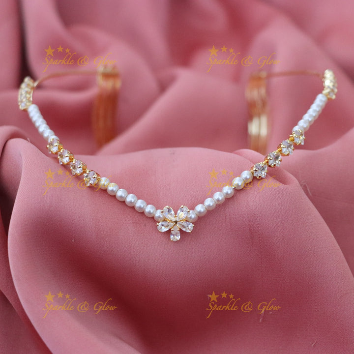 Elegant Pearl & Crystal Wedding Headband Online