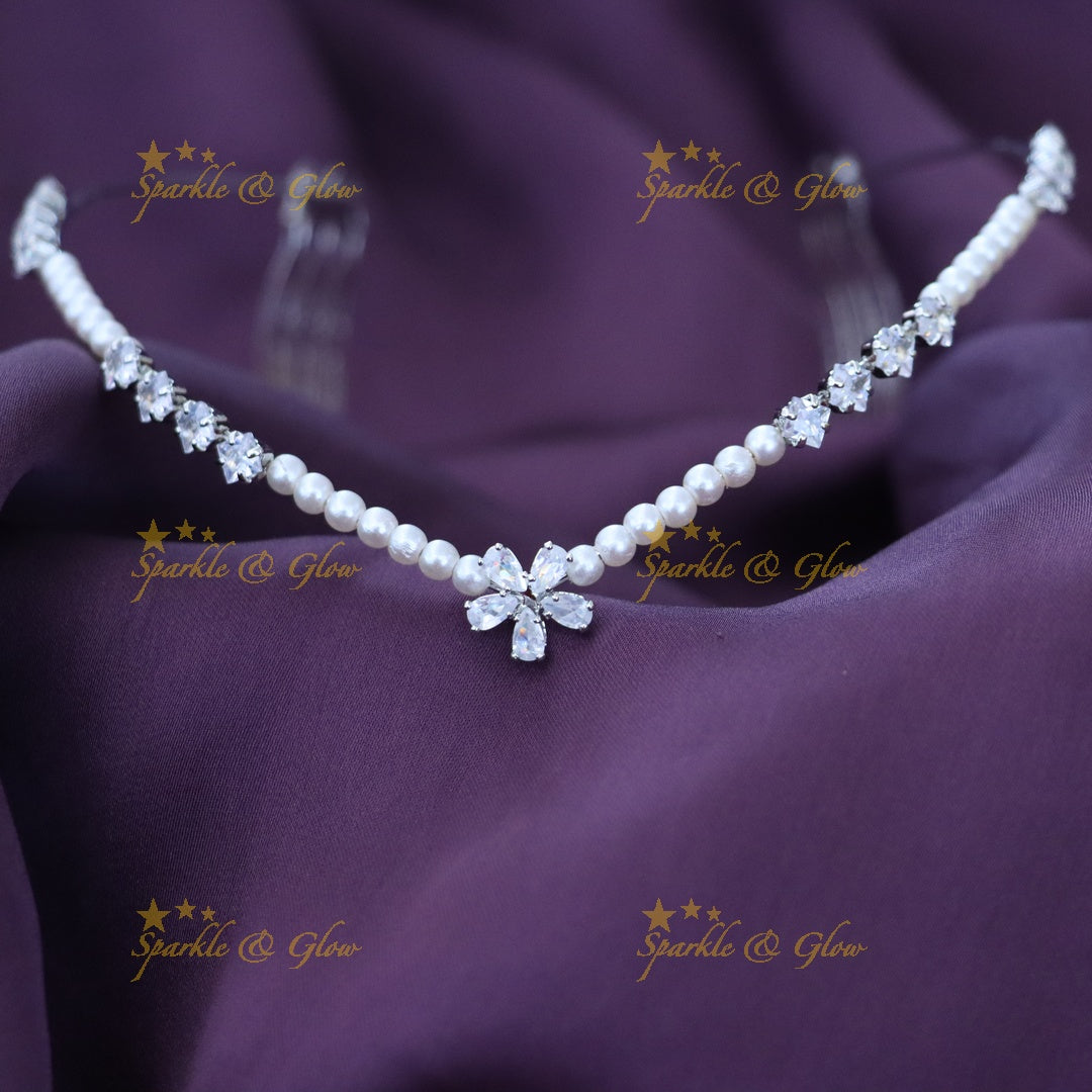 Elegant Pearl & Crystal Wedding Headband Online