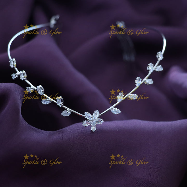 Exquisite Floral Hair Band for Elegant Occasions