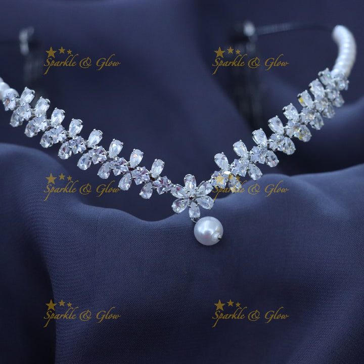 Exquisite Crystal & Pearl Bridal Hairband