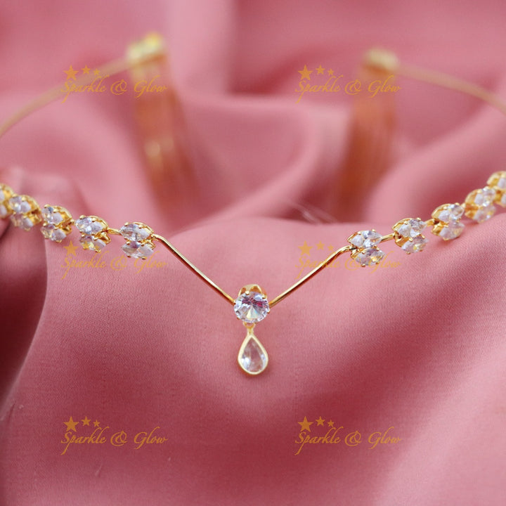 Crystal Hair Band Accessory for Weddings & Festivals