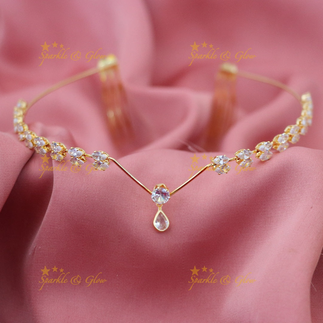 Crystal Hair Band Accessory for Weddings & Festivals