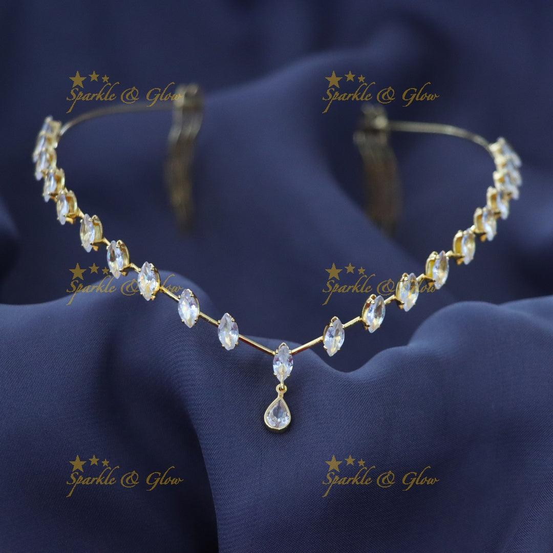 Timeless Crystal Hairband for Weddings & Festive Glamour