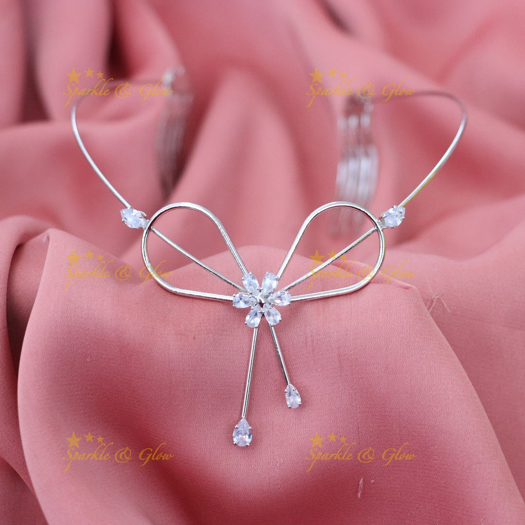 Elegant Crystal Hairband for Weddings & Festivals