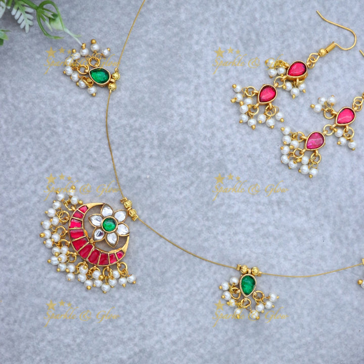 Exquisite Gold Tone Jewelry Set - Perfect for Weddings