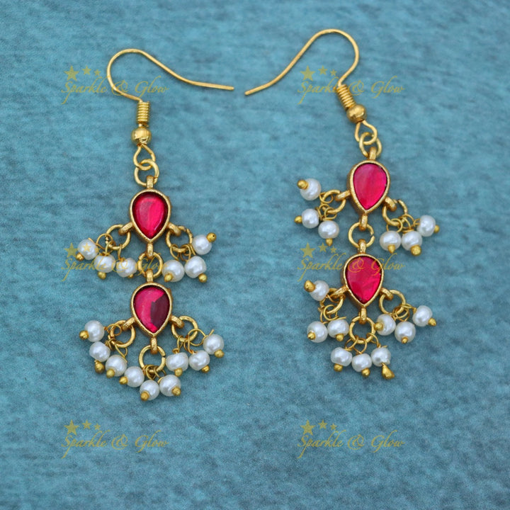 Gold Invisible Necklace for Festive Celebrations