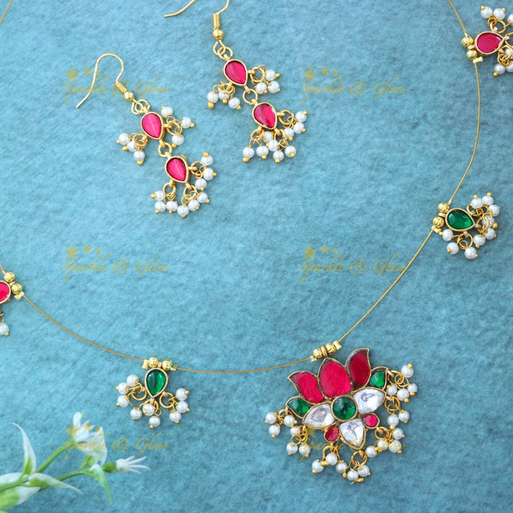 Radiant Invisible Necklace for Weddings & Celebrations