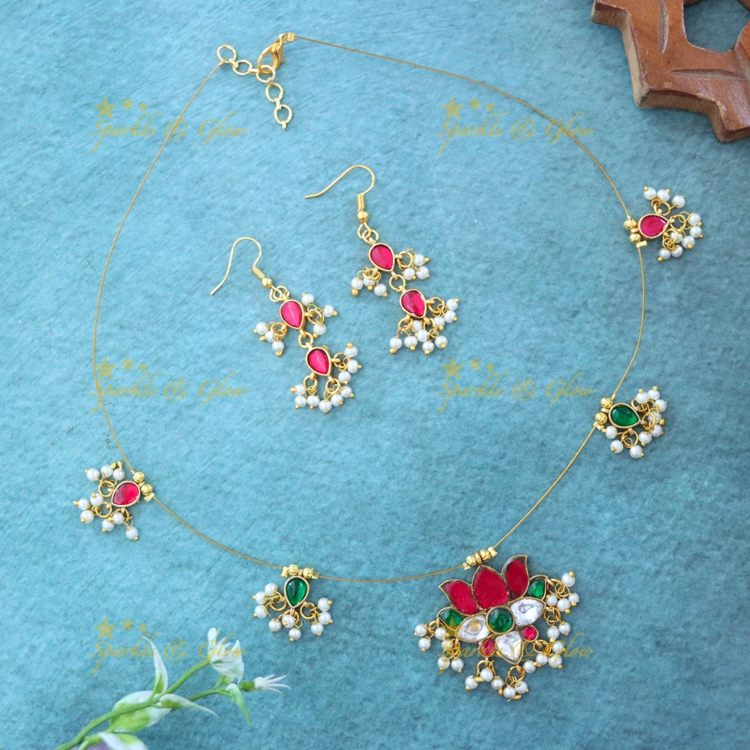 Radiant Invisible Necklace for Weddings & Celebrations