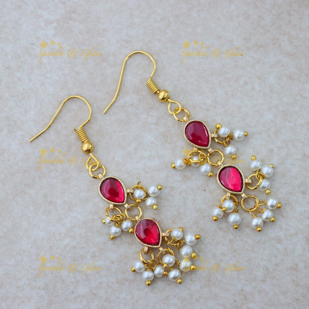 Exquisite Festive Invisible Necklace & Earrings Set