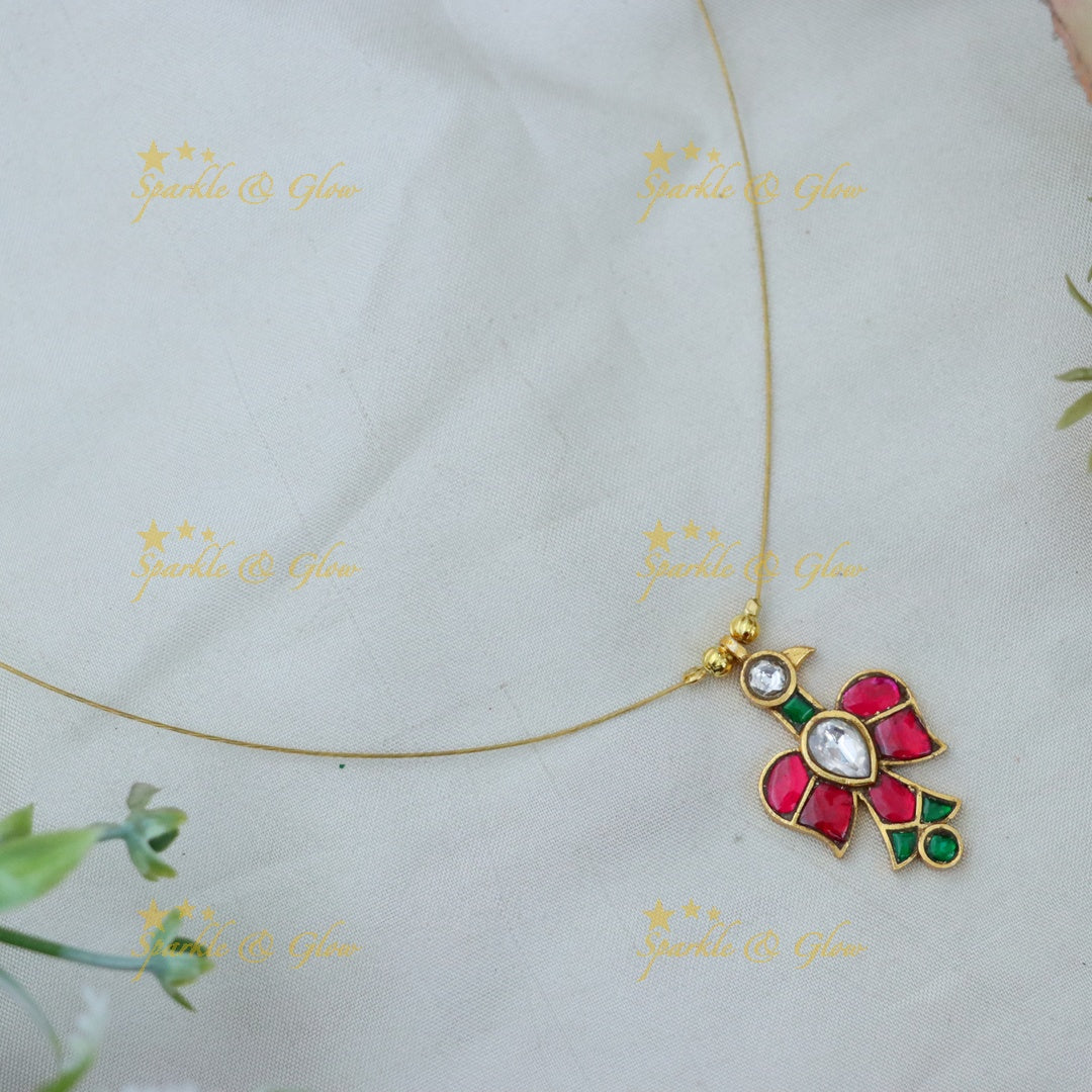 Elegant Gold-Plated Invisible Necklace for Celebrations