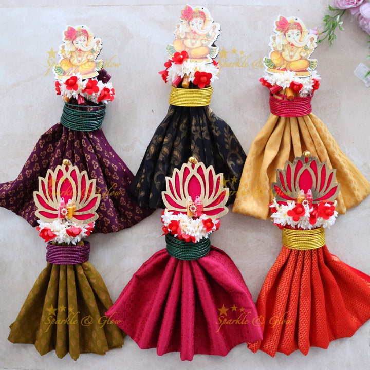 Elegant Traditional Blouse Piece Gift Set for Festive Occasions