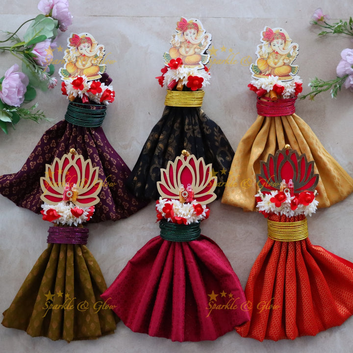 Elegant Traditional Blouse Piece Gift Set for Festive Occasions