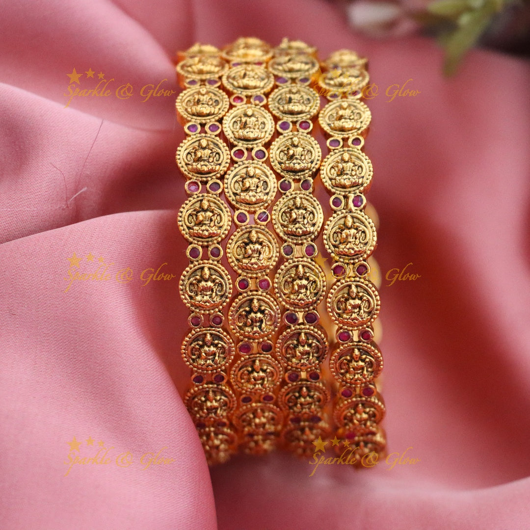 Exquisite Temple Bangles for Weddings & Festivals