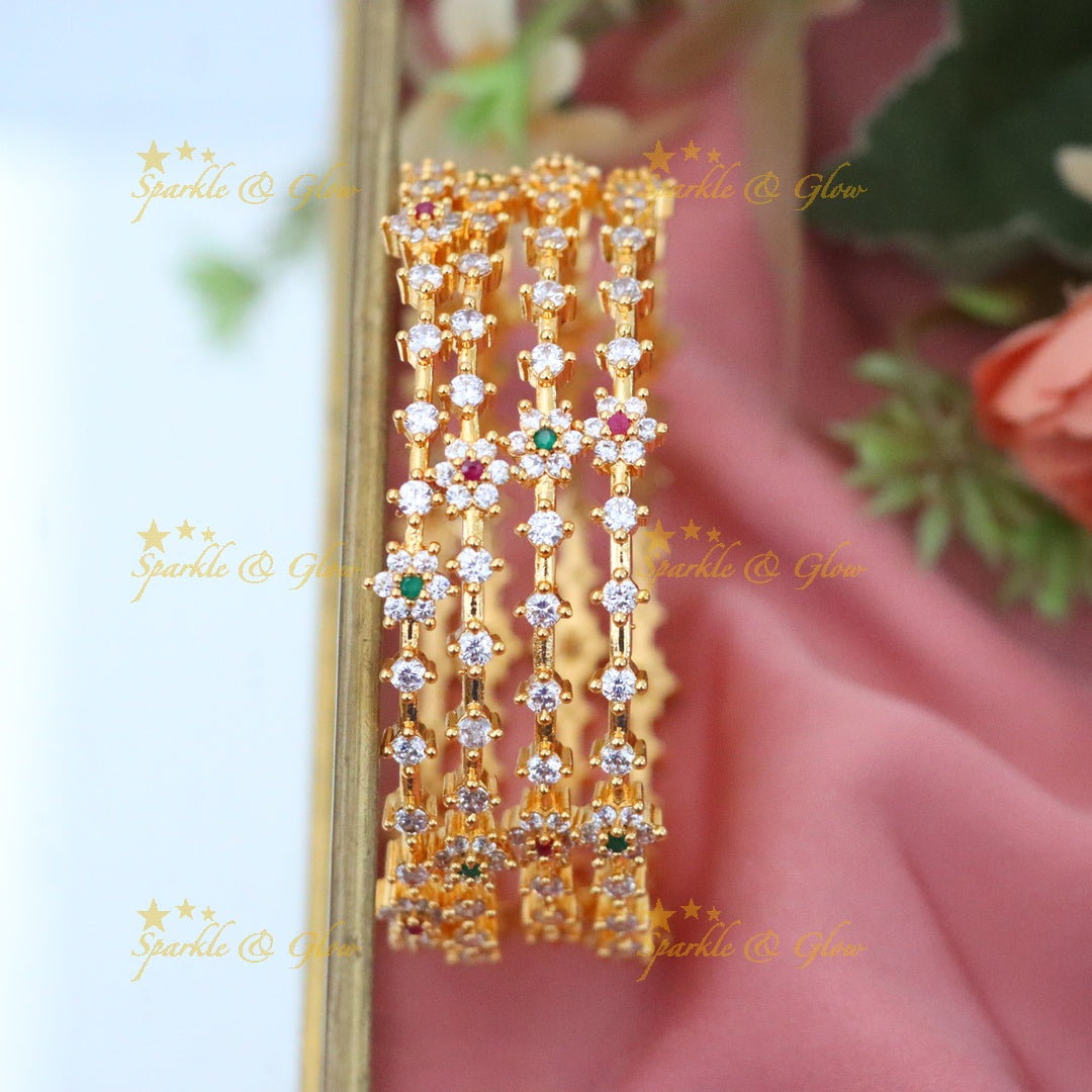 Exquisite Imitation Gold Bangles for Weddings