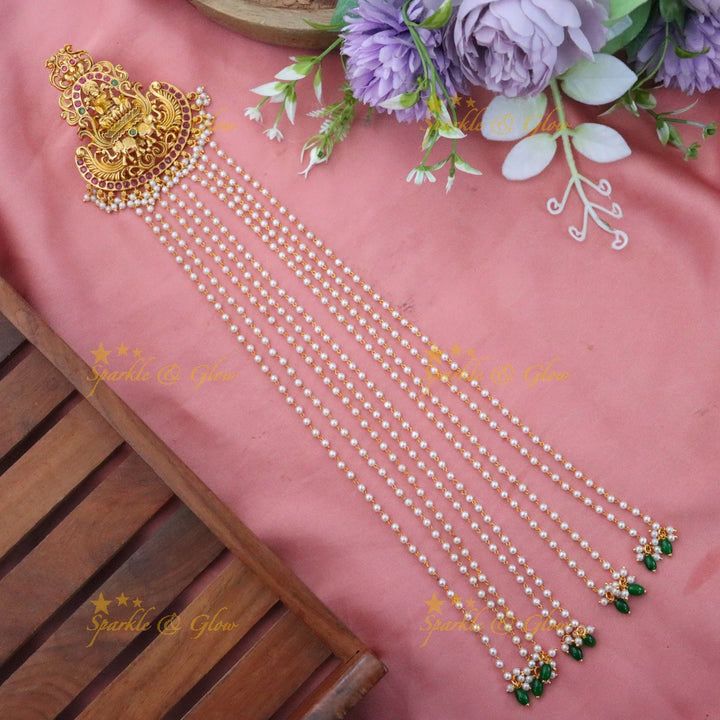 Elegant Gold Jada Billa for Traditional Occasions