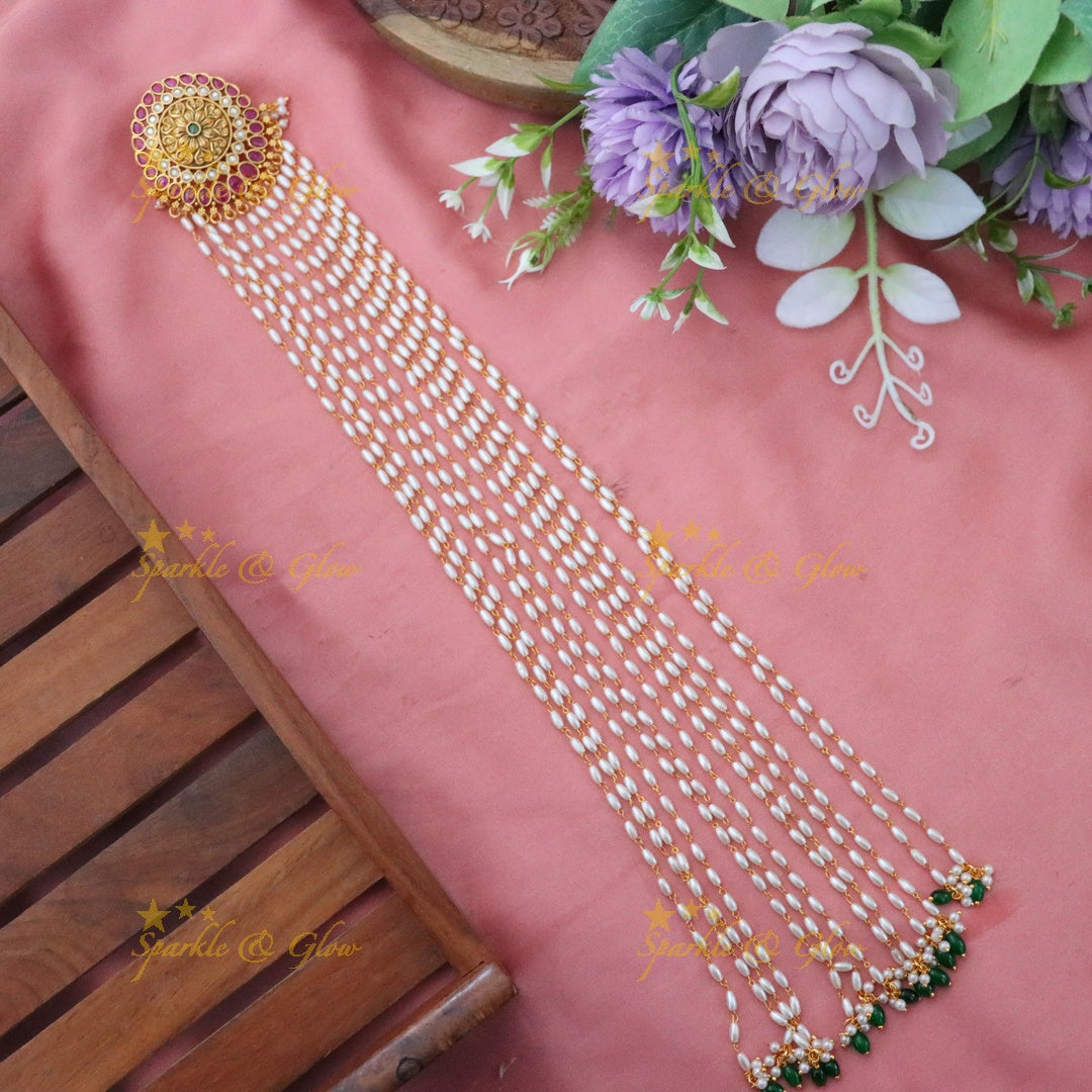 Luxurious Gold Jada Billa for Weddings & Festive Glam