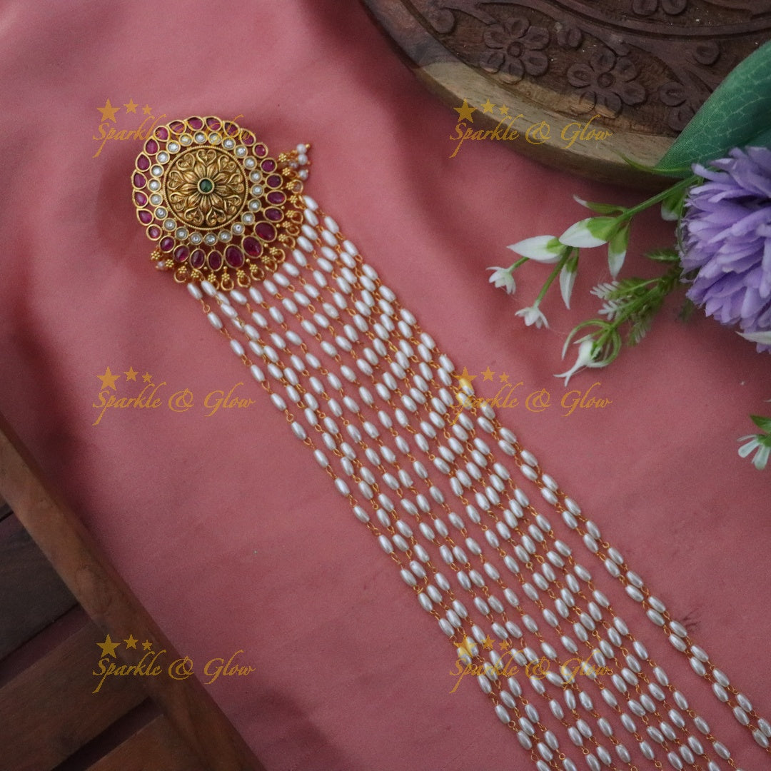 Luxurious Gold Jada Billa for Weddings & Festive Glam