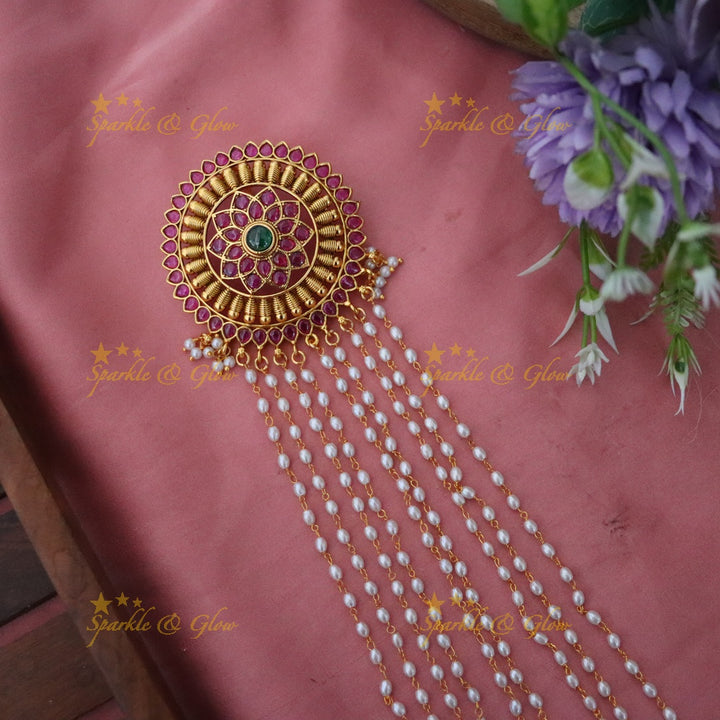 Exquisite Gold Jada Billa for Bridal Elegance
