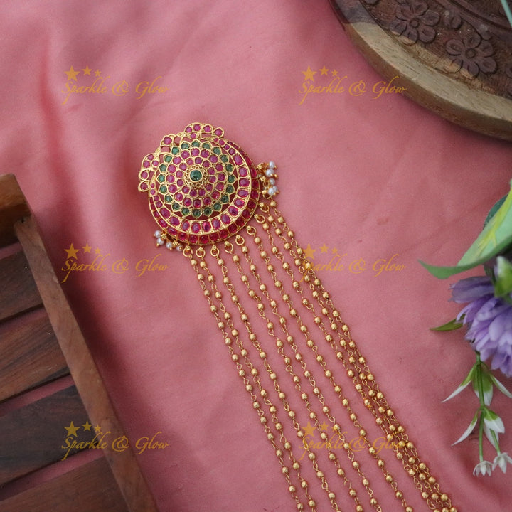 Elegant Golden Jada Billa Hair Accessory