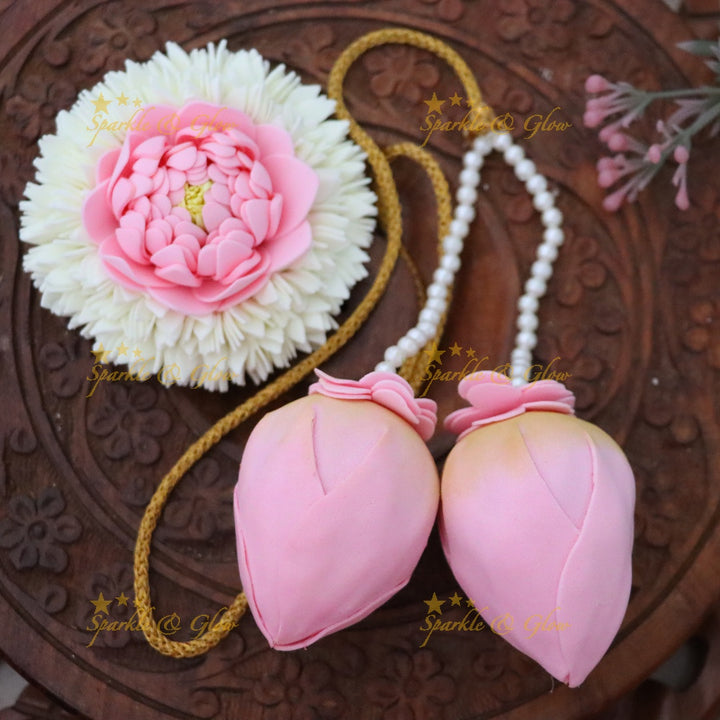 Elegant Floral Hair Accessories for Festive Occasions
