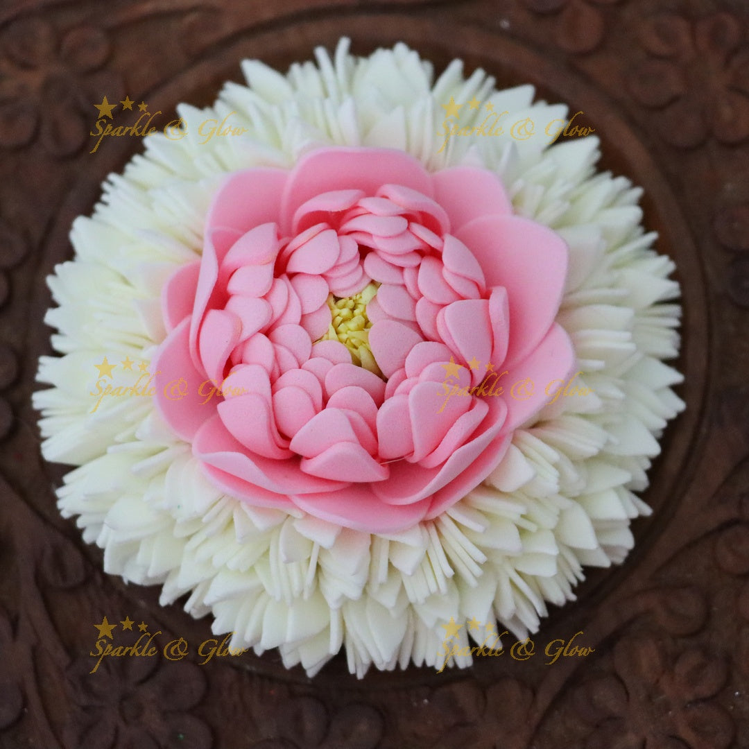 Elegant Floral Hair Accessories for Festive Occasions