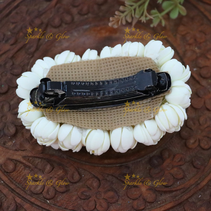 Exquisite Floral Hair Clip for Weddings & Festive Elegance