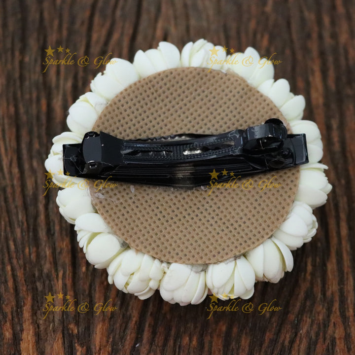 Exquisite Temple Hair Clip for Weddings & Festivals