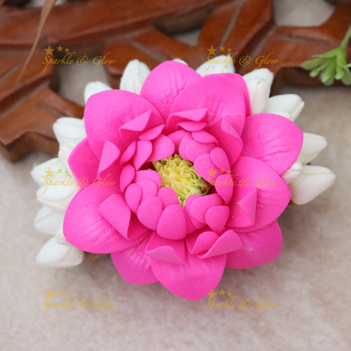 Exquisite Lotus Hair Clip for Festive Celebrations