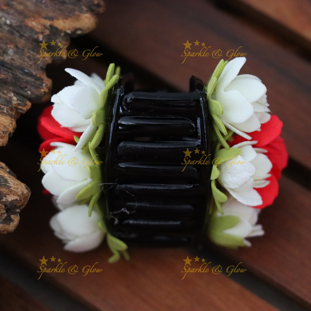 Adorn Your Hair with a Floral Clip for Special Occasions