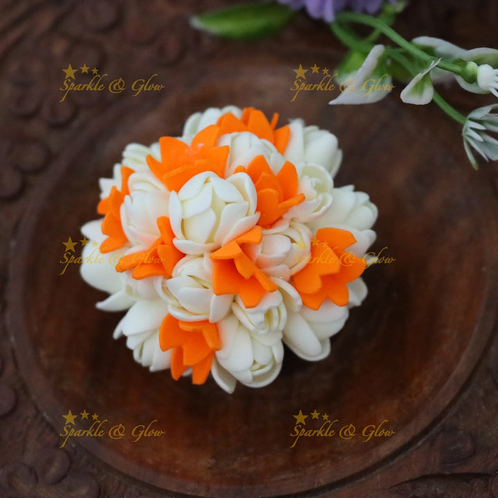 Elegant Floral Hair Clip for Celebrations & Weddings
