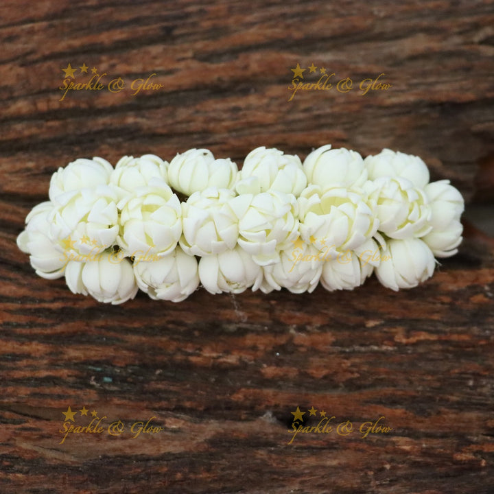 Stunning White Floral Hair Clip Perfect for Celebrations