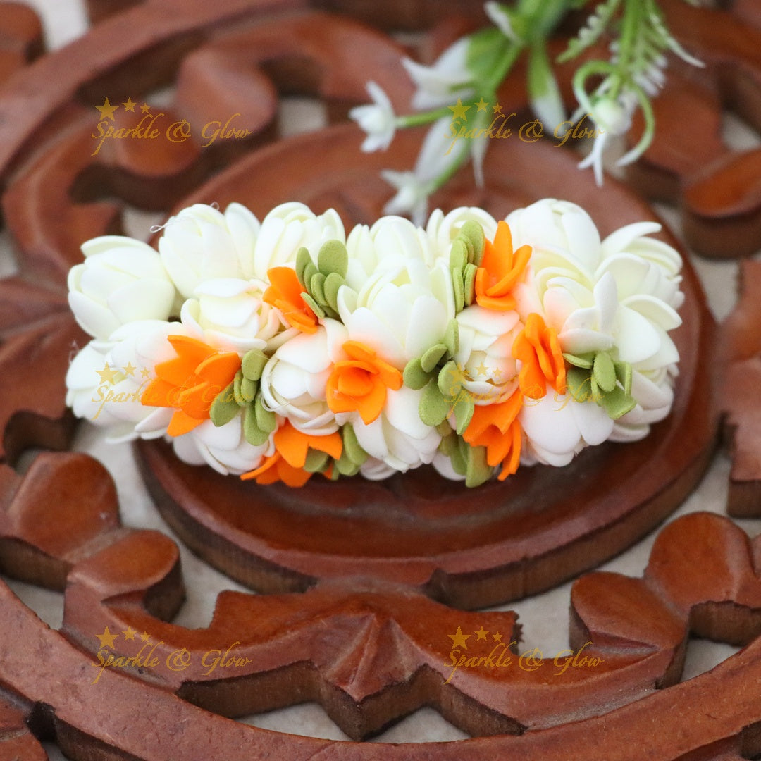 Exquisite Floral Hair Clip for Weddings & Festivities