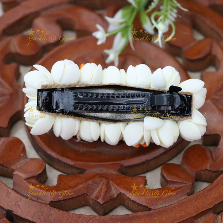 Exquisite Floral Hair Clip for Weddings & Festivities