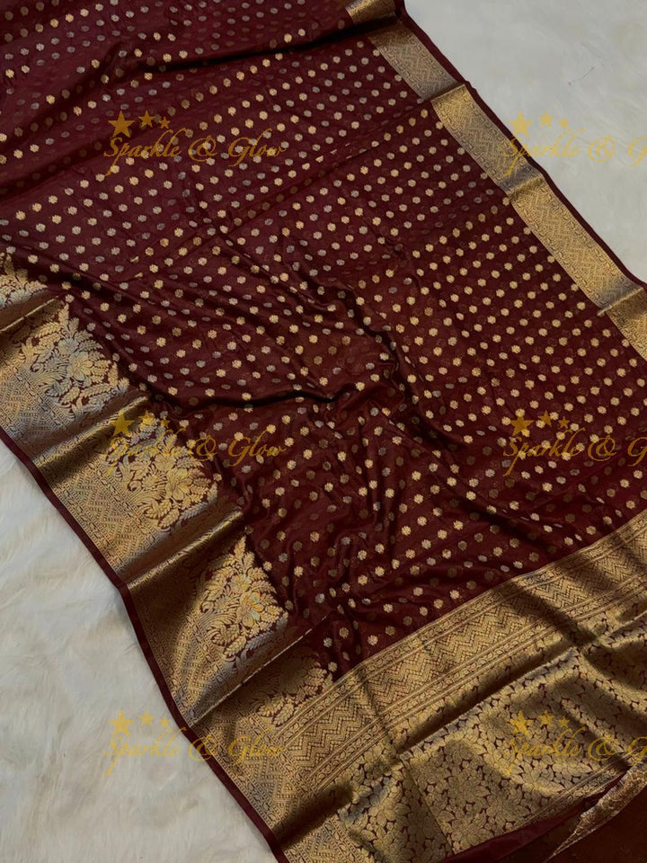 Elegant Banarasi Semi Georgette Silk Saree Collection