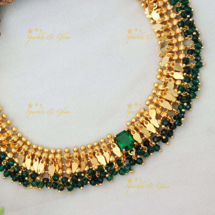 Exquisite Gold-Plated Choker - Perfect for Weddings & Festivals