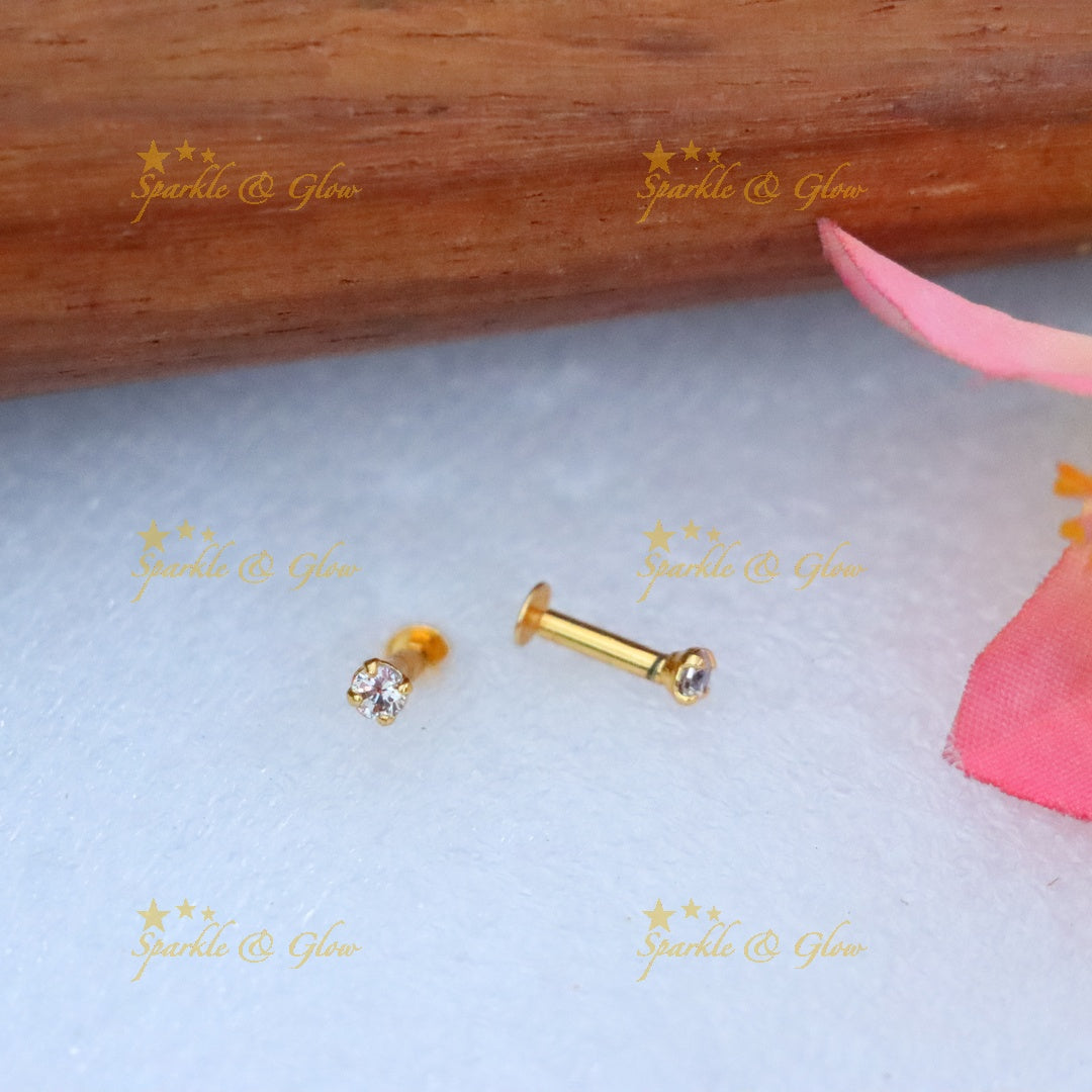 Dazzling Gold Stud Earrings for Festive Occasions