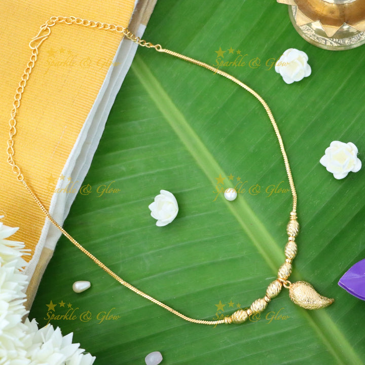 Exquisite Kerala Bridal Gold Imitation Necklace