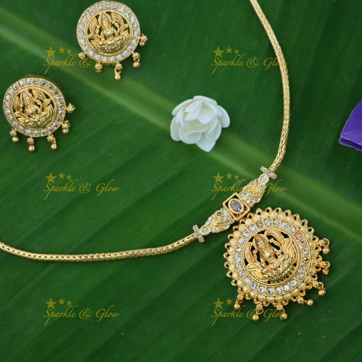 Kerala Temple Jewellery Set - Traditional Elegance