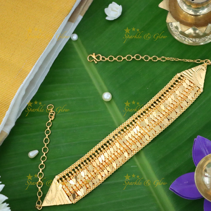 Premium Gold-Plated High Neck Choker Necklace