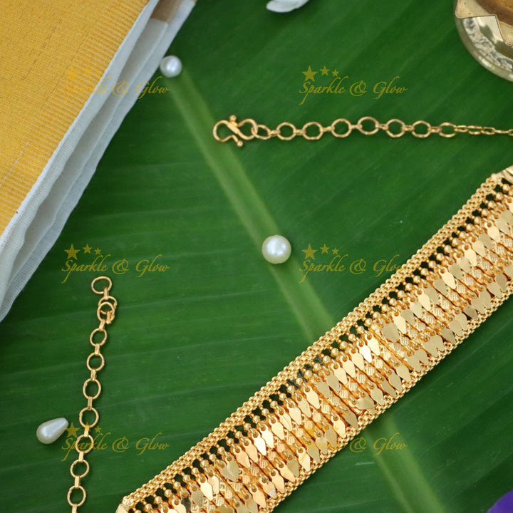 Premium Gold-Plated High Neck Choker Necklace