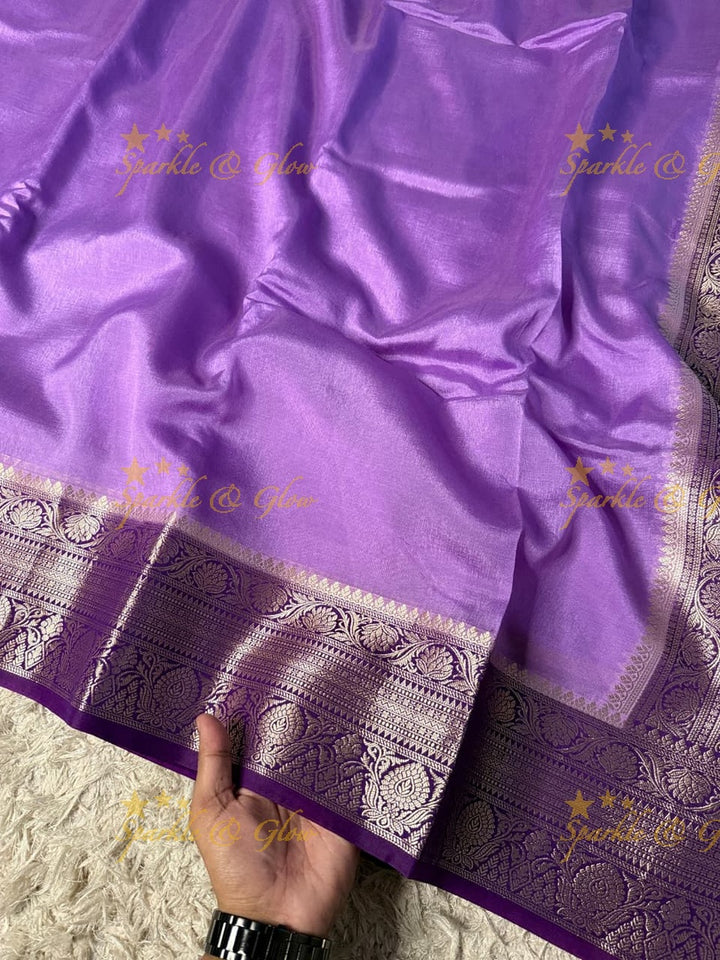 Luxurious Banarasi Zari Tissue Organza Saree for Weddings