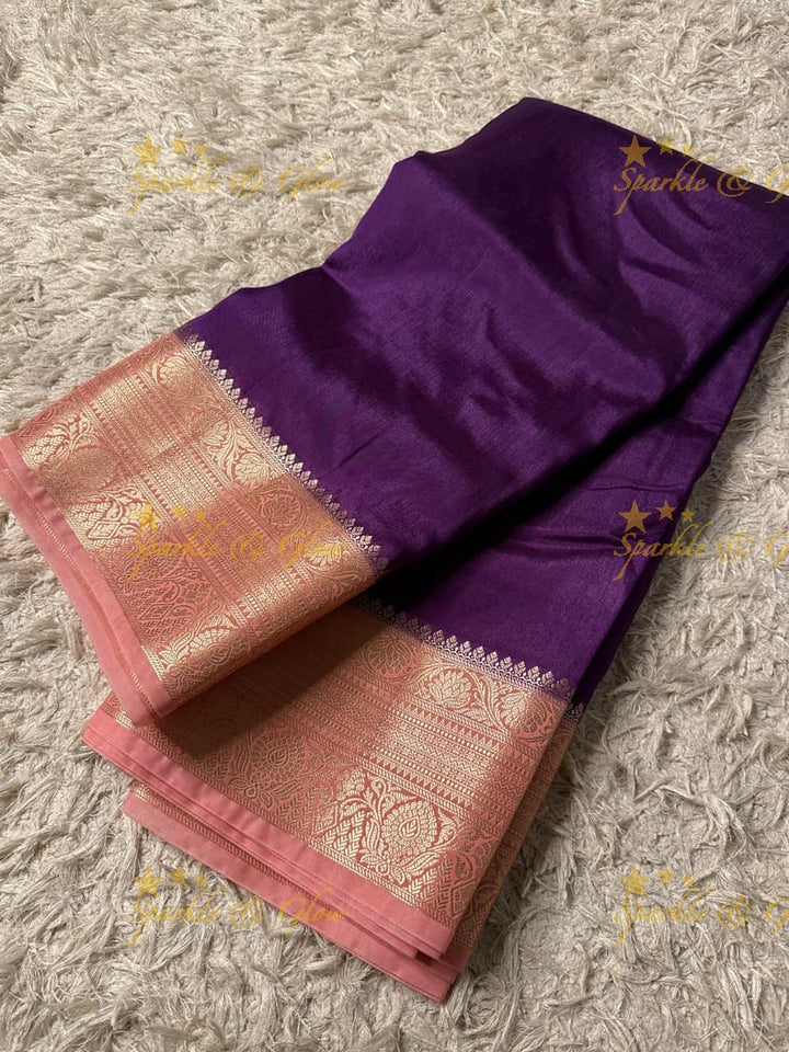 Luxurious Banarasi Zari Tissue Organza Saree for Weddings