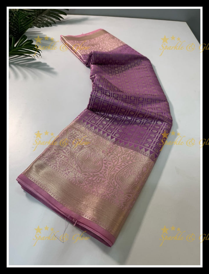 Elegant Banarasi Saree in Tissue Organza - New Arrival