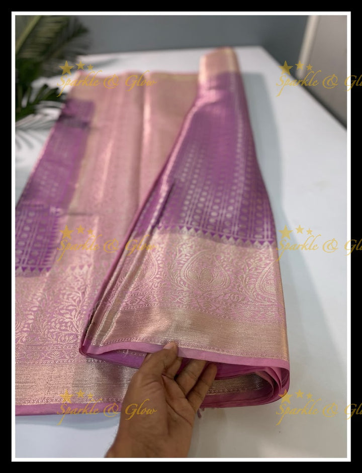 Elegant Banarasi Saree in Tissue Organza - New Arrival