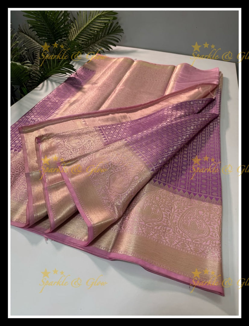 Elegant Banarasi Saree in Tissue Organza - New Arrival