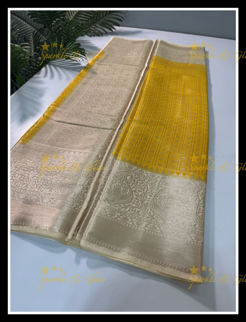 Elegant Banarasi Saree in Tissue Organza - New Arrival