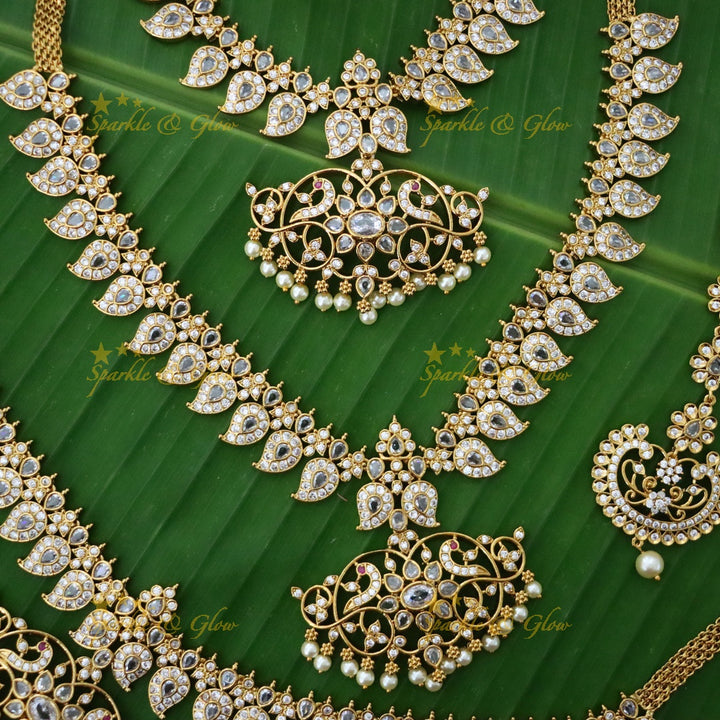 Bridal Jewellery Set With Maang Tikka,Earrings